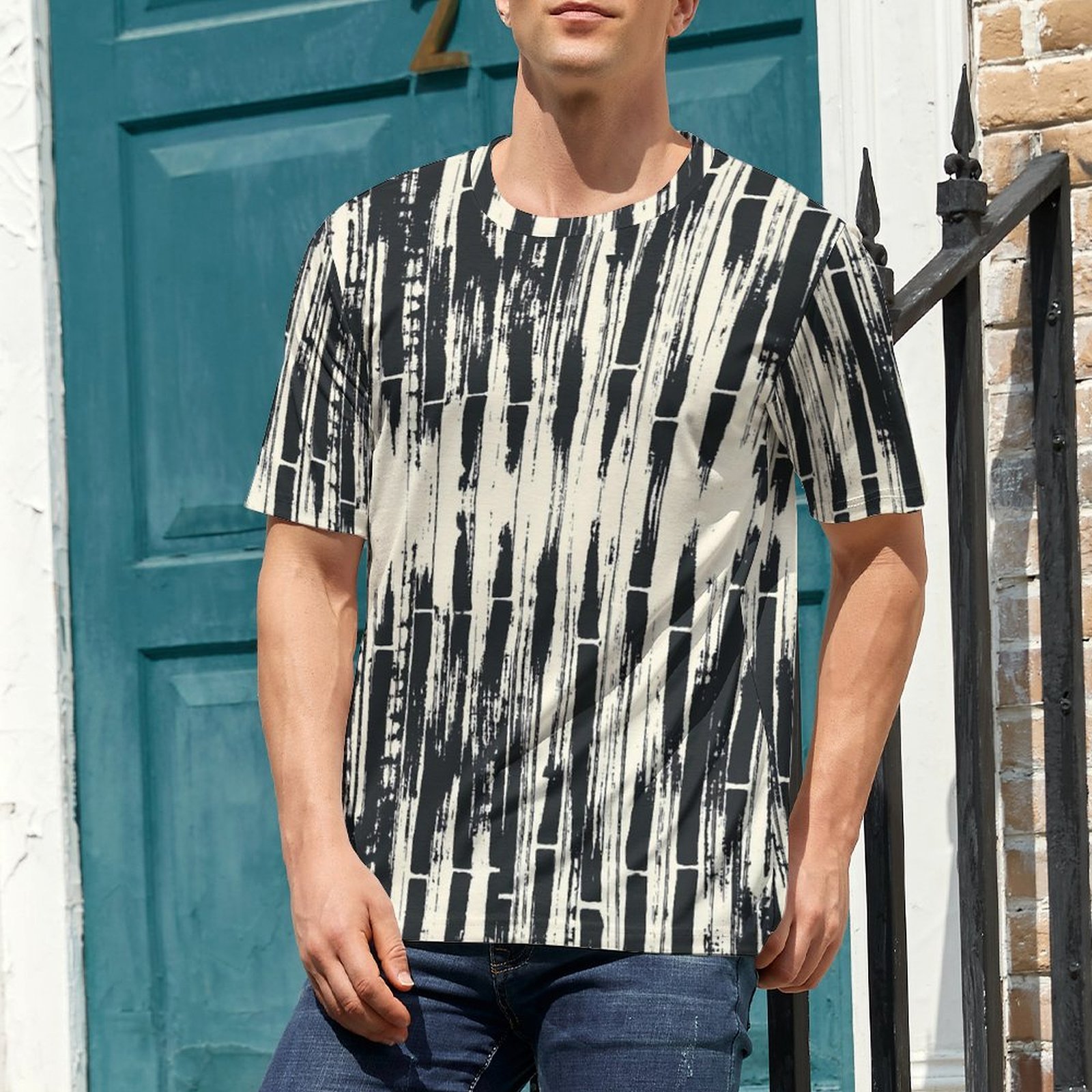 Shibori Tie Dye - Summer T-Shirt Black Tie Dye T-Shirts