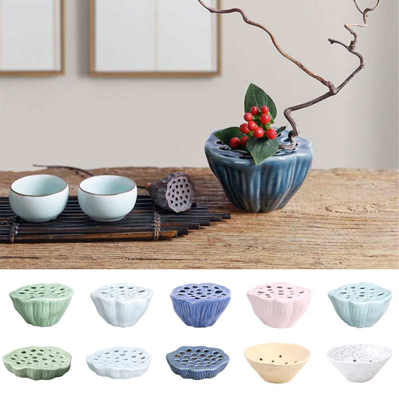 1pcs Chinese Style Lotus Shape - Ikebana Vase Kenzan review and price