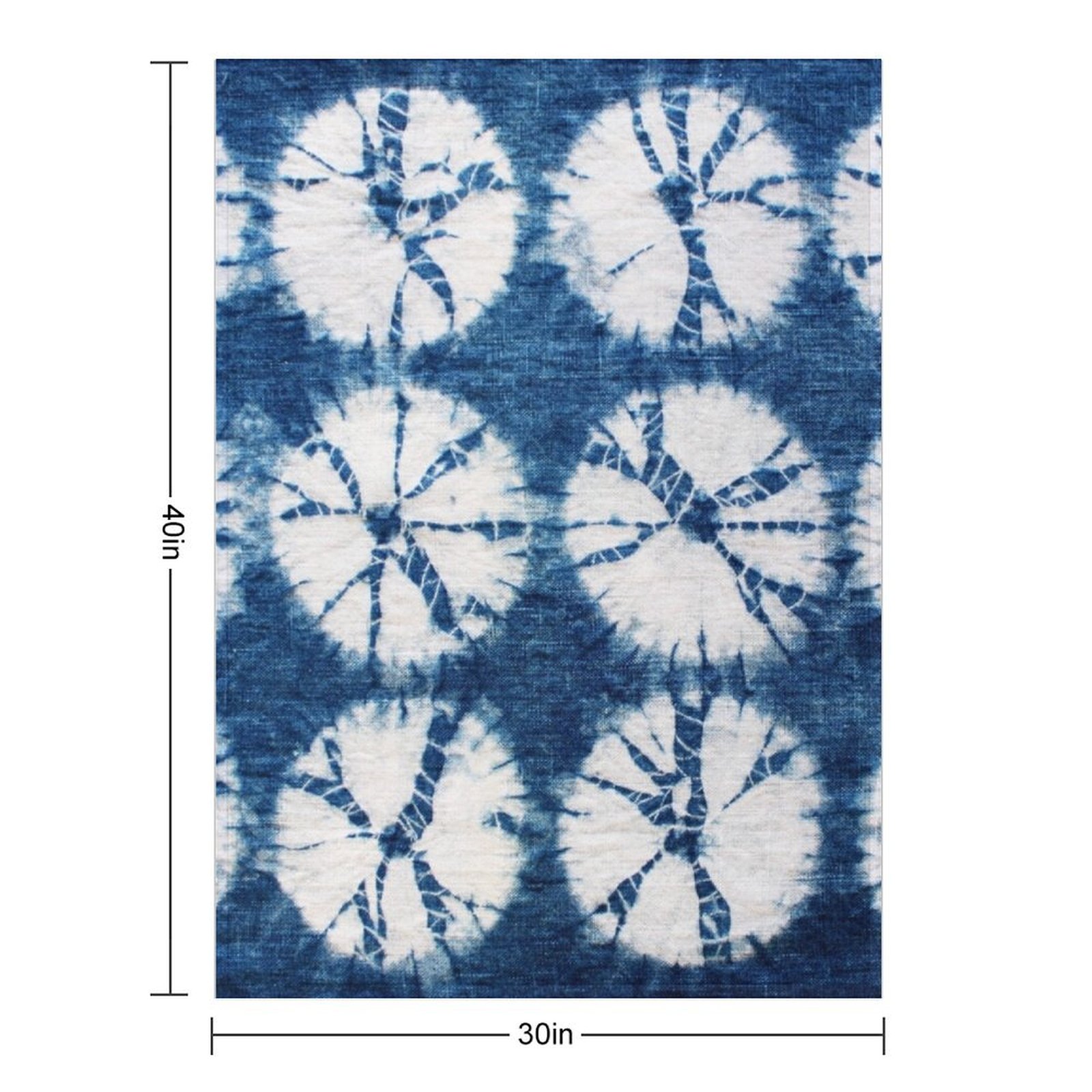 Shibori Circles, Indigo, Tie D - Shibori Tie Dye review and price