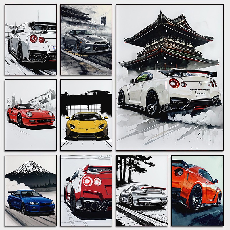 Japanese Style Supercar Wall A - Japanese Car Lifestyle review and price