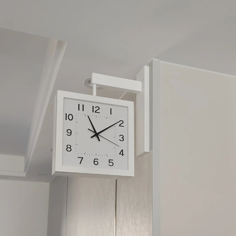 Wooden Double Sided Wall Clock - Japanese Lifestyle In Japanese review and price