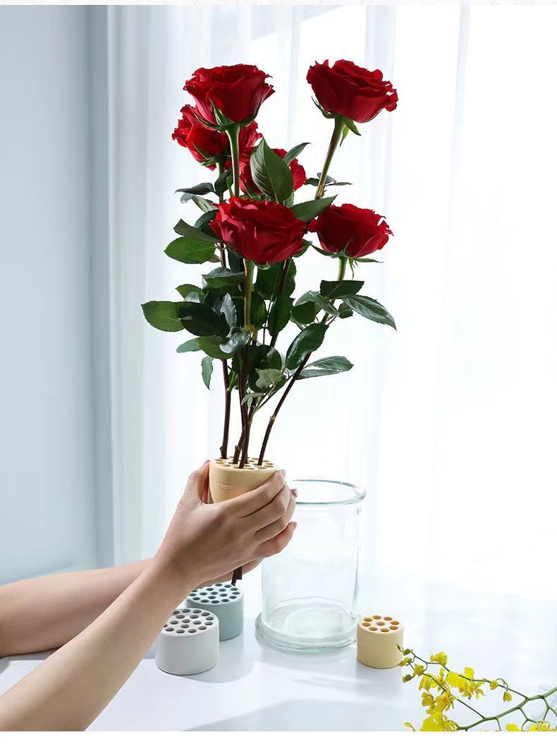 Spiral Stem Holder For Vase Fl - Ikebana Vase Kenzan review and price