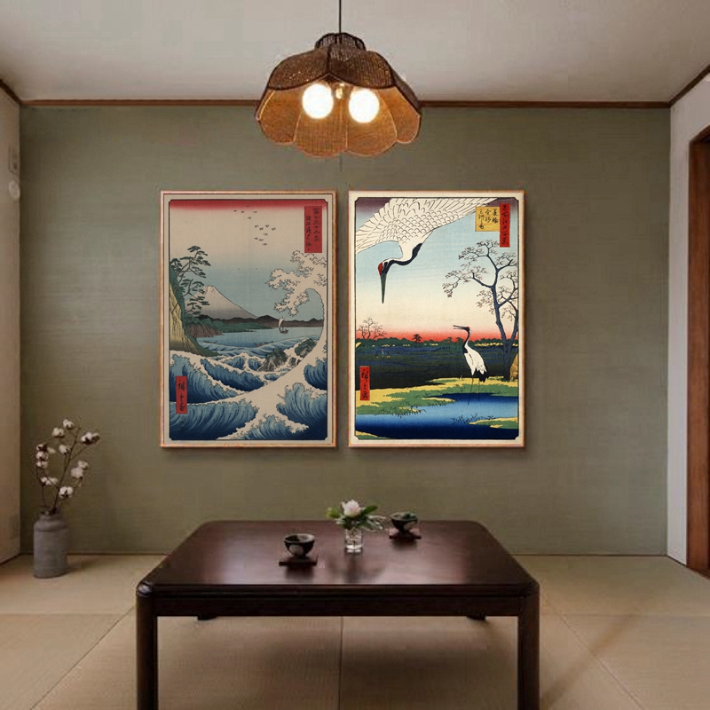 Japanese Prints Wall Art Canva - Japanese Lifestyle And Traditions review and price