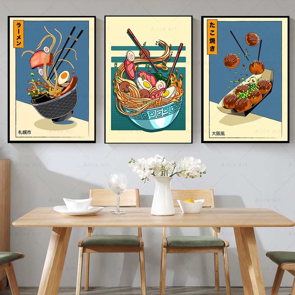 Japanese Style Poster Kitchen  - Japanese Lifestyle And Food review and price