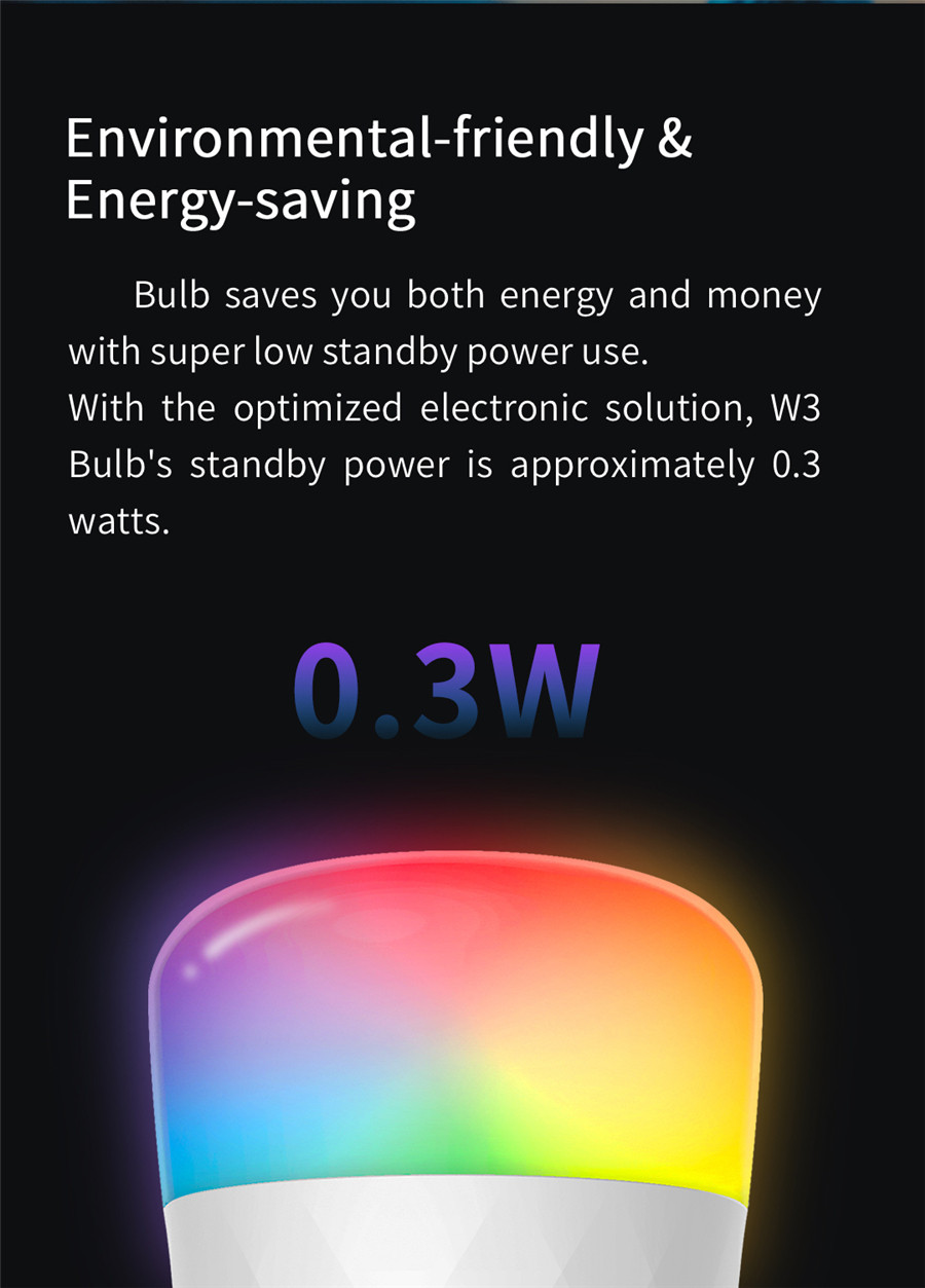 Yeelight Smart LED Bulb W3 E26 - Yeelight Light Smart Bulb review and price